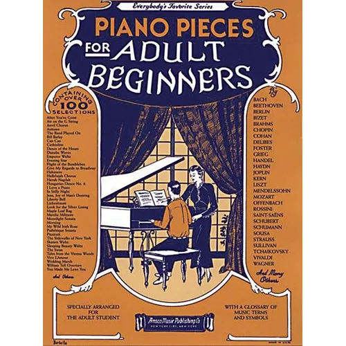 Piano Pieces for the Adult Beginner - Paperback