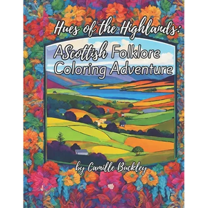 Scotland coloring book - Paperback