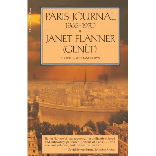 Paris Journal, 1965-70 - Paperback