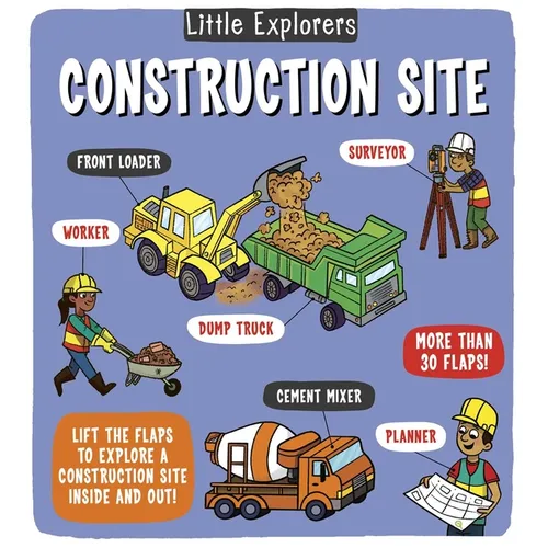 Little Explorers: Construction Site - Board Book
