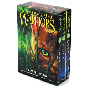 Warriors Box Set: Volumes 1 to 3: Into the Wild, Fire and Ice, Forest of Secrets - Paperback