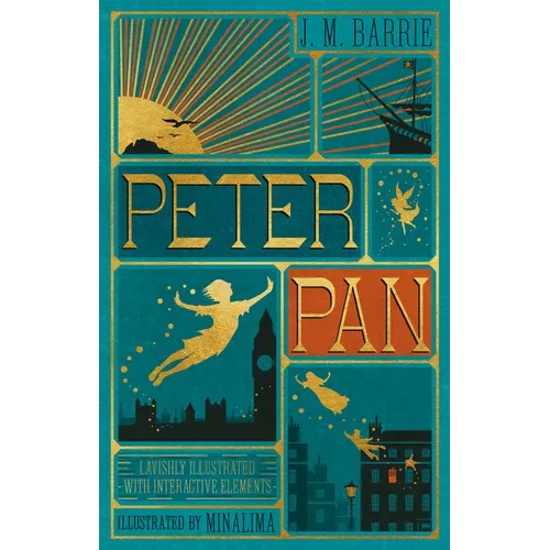 Peter Pan (Minalima Edition) (Lllustrated with Interactive Elements) - Hardcover