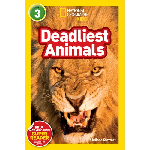 Deadliest Animals (National Geographic Kids Readers, Level 3) - Paperback