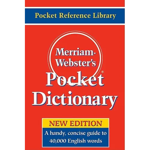 Merriam-Webster's Pocket Dictionary - Paperback