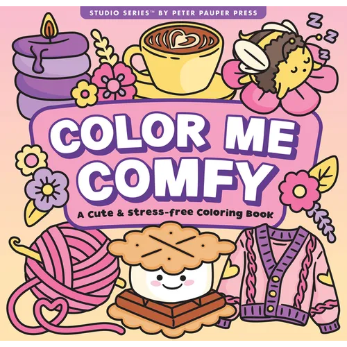 Color Me Comfy Adult Coloring Book (31 One-Sided Designs on Thick Paper) - Paperback