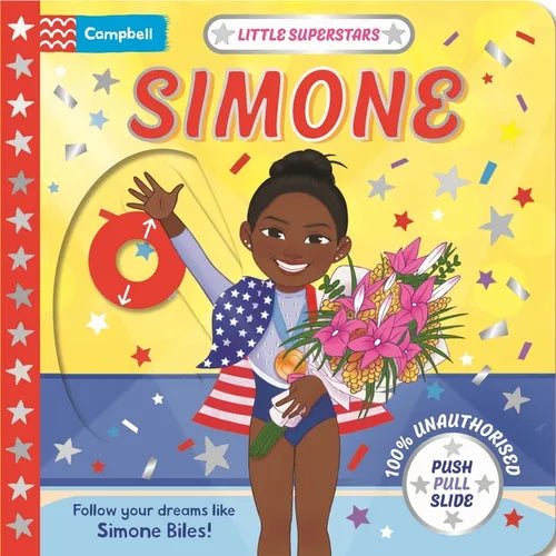 Little Superstars: Simone: The Inspiring Story of Simone Biles - Board Book