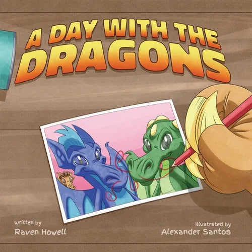 A Day With The Dragons - Paperback