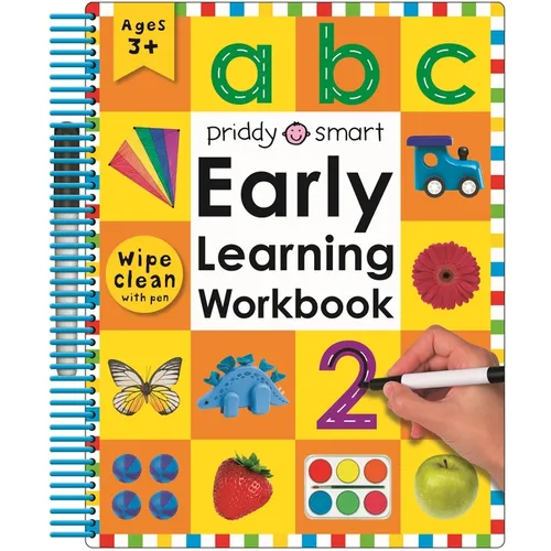 Early Learning Workbook (Wipe Clean Activity Book): With Practical Exercises and Activities to Do Again and Again! - Spiral