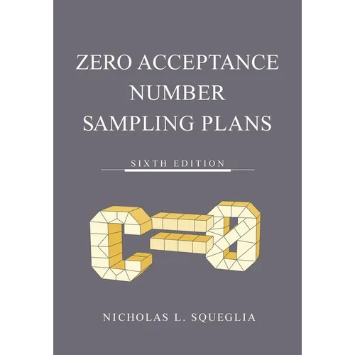 Zero Acceptance Number Sampling Plans - Paperback
