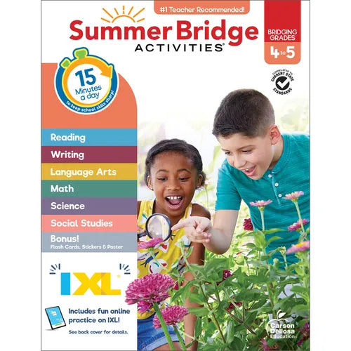 Summer Bridge Activities, Grades 4 - 5 - Paperback