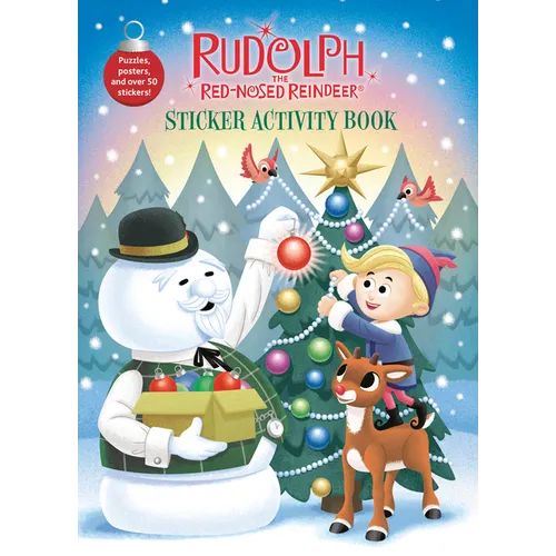 Rudolph the Red-Nosed Reindeer Sticker Activity Book - Paperback
