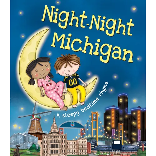 Night-Night Michigan - Board Book