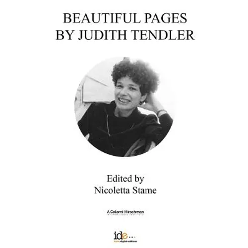 Beautiful Pages by Judith Tendler: Edited by Nicoletta Stame - Paperback