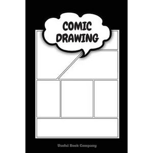 Comic Drawing: Make your own Comic Book, 6 x 9 inches, Over 100 pages, Comic Book templates - Paperback
