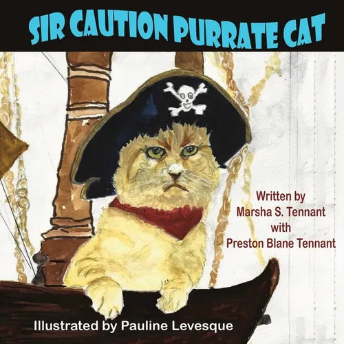 Sir Caution Purrate Cat - Paperback