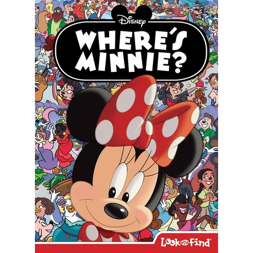 Disney: Where's Minnie? a Look and Find Book - Hardcover
