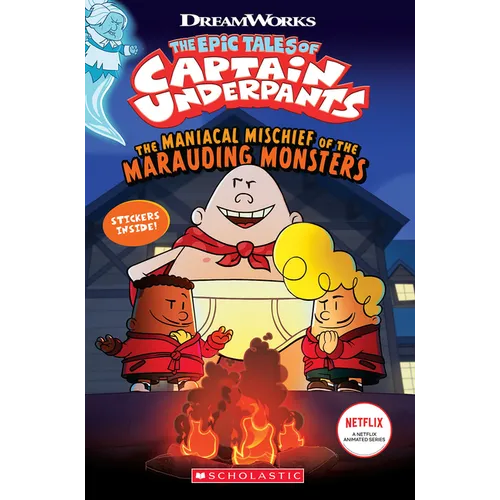 The Maniacal Mischief of the Marauding Monsters (the Epic Tales of Captain Underpants Tv) - Paperback