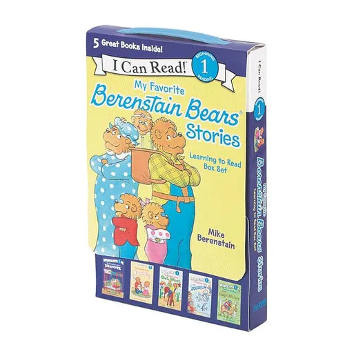 My Favorite Berenstain Bears Stories: Learning to Read Box Set - Paperback