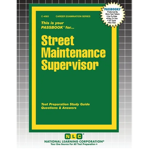 Street Maintenance Supervisor - Paperback