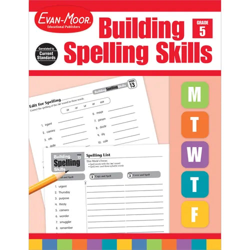 Building Spelling Skills Grade 5 Te - Paperback