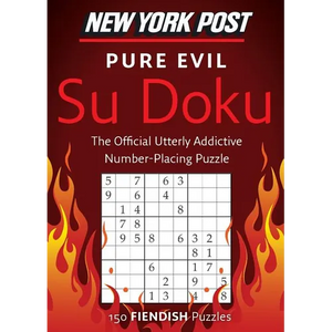 New York Post Pure Evil Su Doku - Paperback