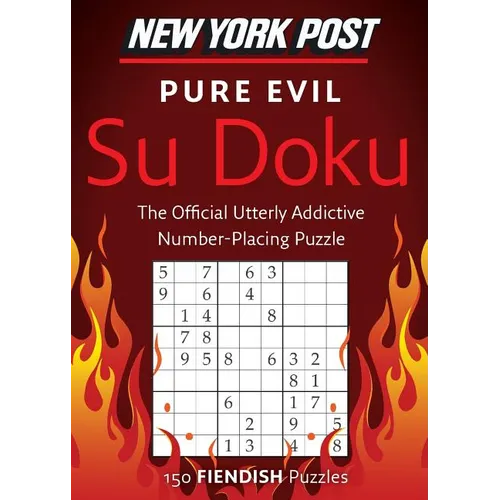 New York Post Pure Evil Su Doku - Paperback