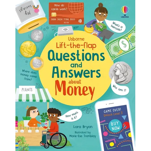 Lift-The-Flap Questions and Answers about Money - Board Book