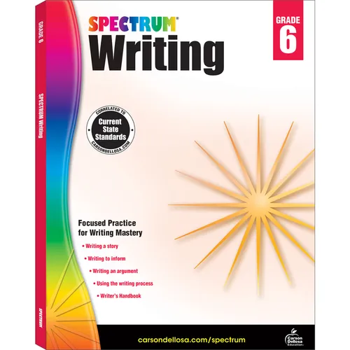 Spectrum Writing, Grade 6: Volume 40 - Paperback