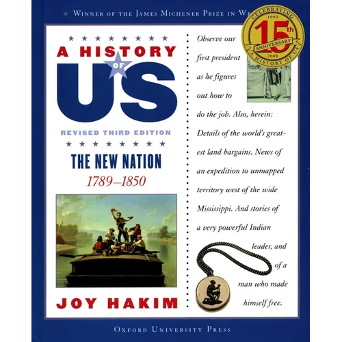 A History of Us: The New Nation: 1789-1850a History of Us Book Four - Paperback
