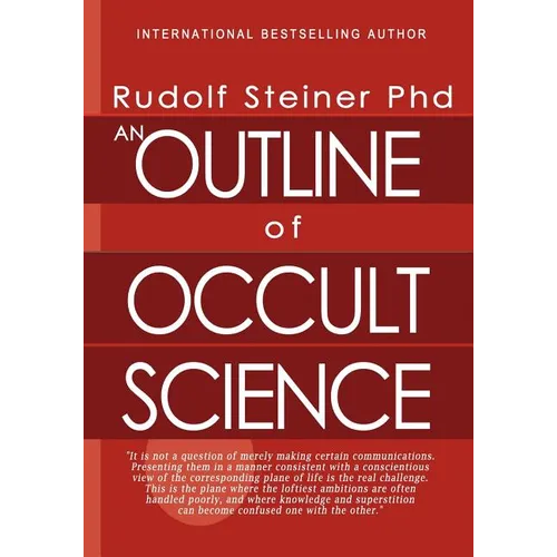 An Outline of Occult Science - Paperback