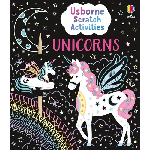 Usborne Scratch Activities Unicorns - Paperback