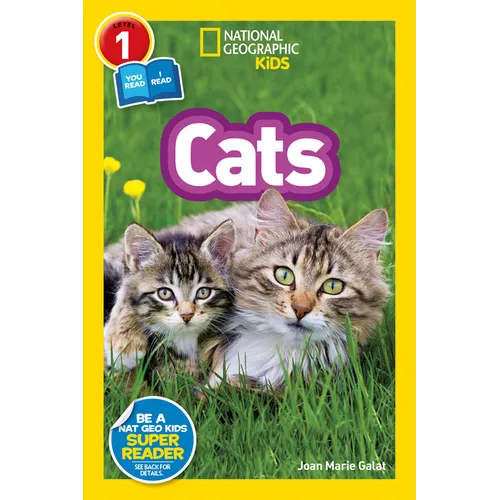 Cats (National Geographic Kids Readers, Level 1/Co-Reader) - Paperback