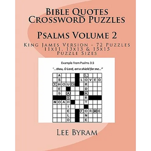 Bible Quotes Crossword Puzzles: Psalms - Paperback