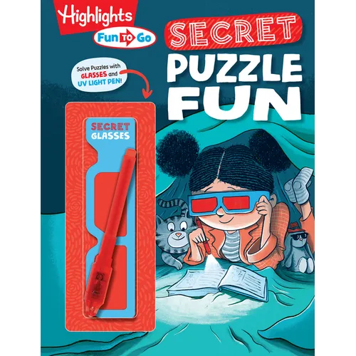 Secret Puzzle Fun - Paperback