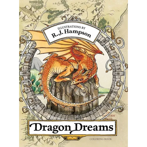 Dragon Dreams Coloring Book - Hardcover