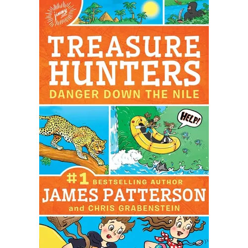 Treasure Hunters: Danger Down the Nile - Paperback