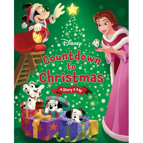 Disney's Countdown to Christmas: A Story a Day - Hardcover