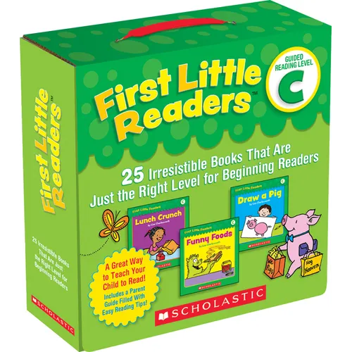 First Little Readers Parent Pack: Guided Reading Level C - Boxed Set