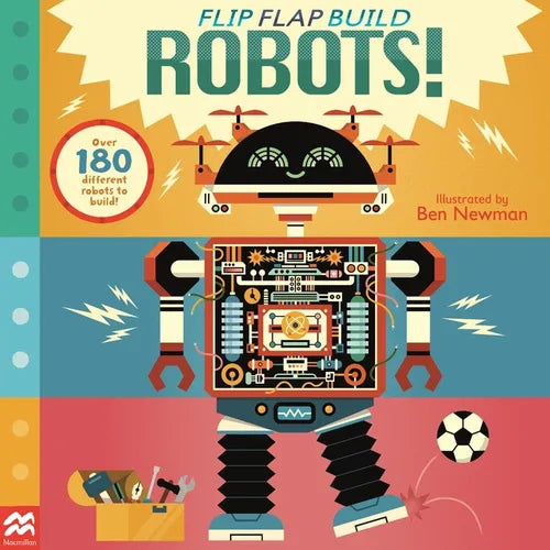 Flip, Flap, Build: Robots - Paperback