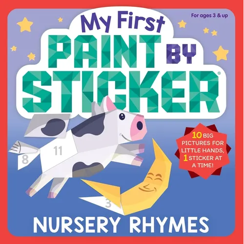 My First Paint by Sticker: Nursery Rhymes - Paperback