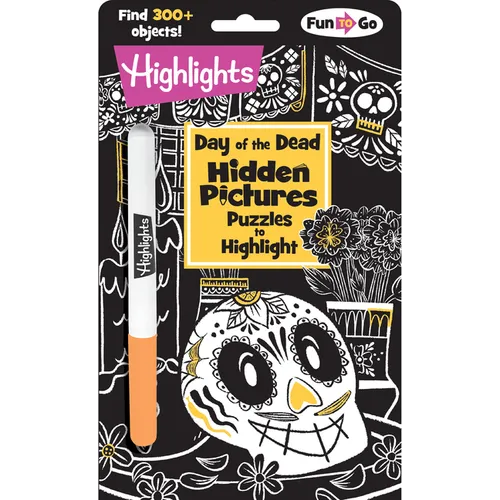 Day of the Dead Hidden Pictures Puzzles to Highlight: Día de Los Muertos Coloring Activities for Kids 6 and Older with Over 300 Objects to Find - Paperback