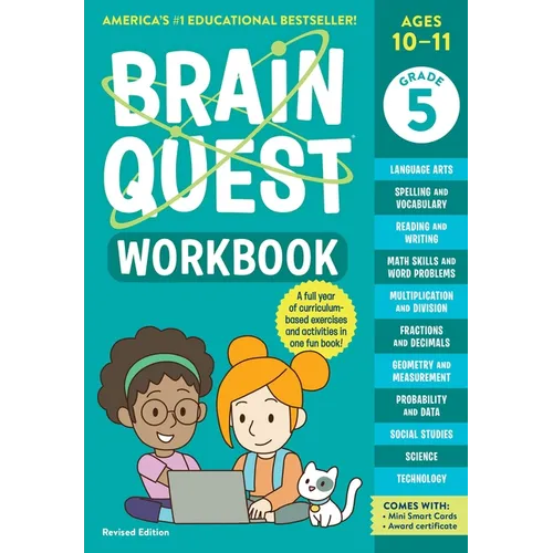 Brain Quest Workbook: 5th Grade Revised Edition - Paperback