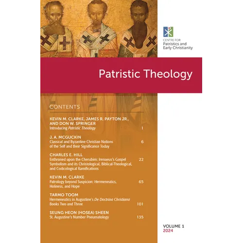 Patristic Theology, Volume 1 - Paperback