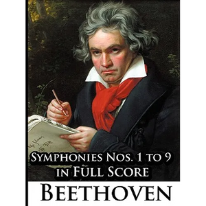 Ludwig Van Beethoven - Symphonies Nos. 1 to 9 in Full Score - Paperback