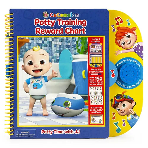 Cocomelon Potty Training Reward Chart - Spiral