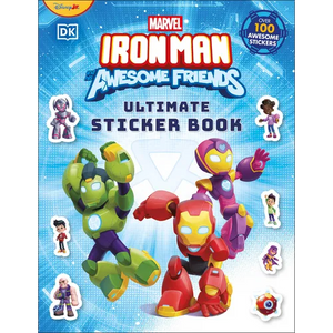 Marvel Iron Man and His Awesome Friends Ultimate Sticker Book - Paperback