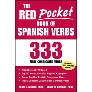 The Red Pocket Book of Spanish Verbs: 333 Fully Conjugated Verbs - Paperback