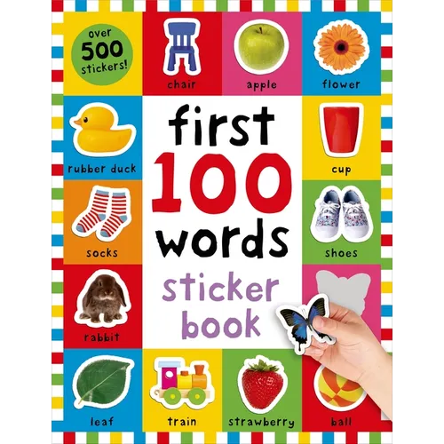 First 100 Stickers: Words: Over 500 Stickers - Paperback