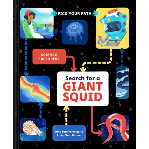 Search for a Giant Squid: Pick Your Path - Hardcover