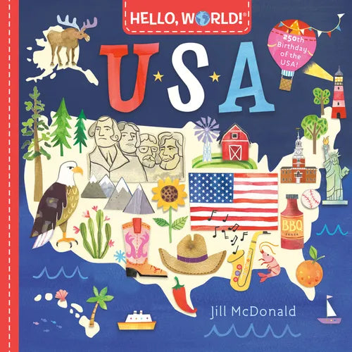 Hello, World! USA - Board Book